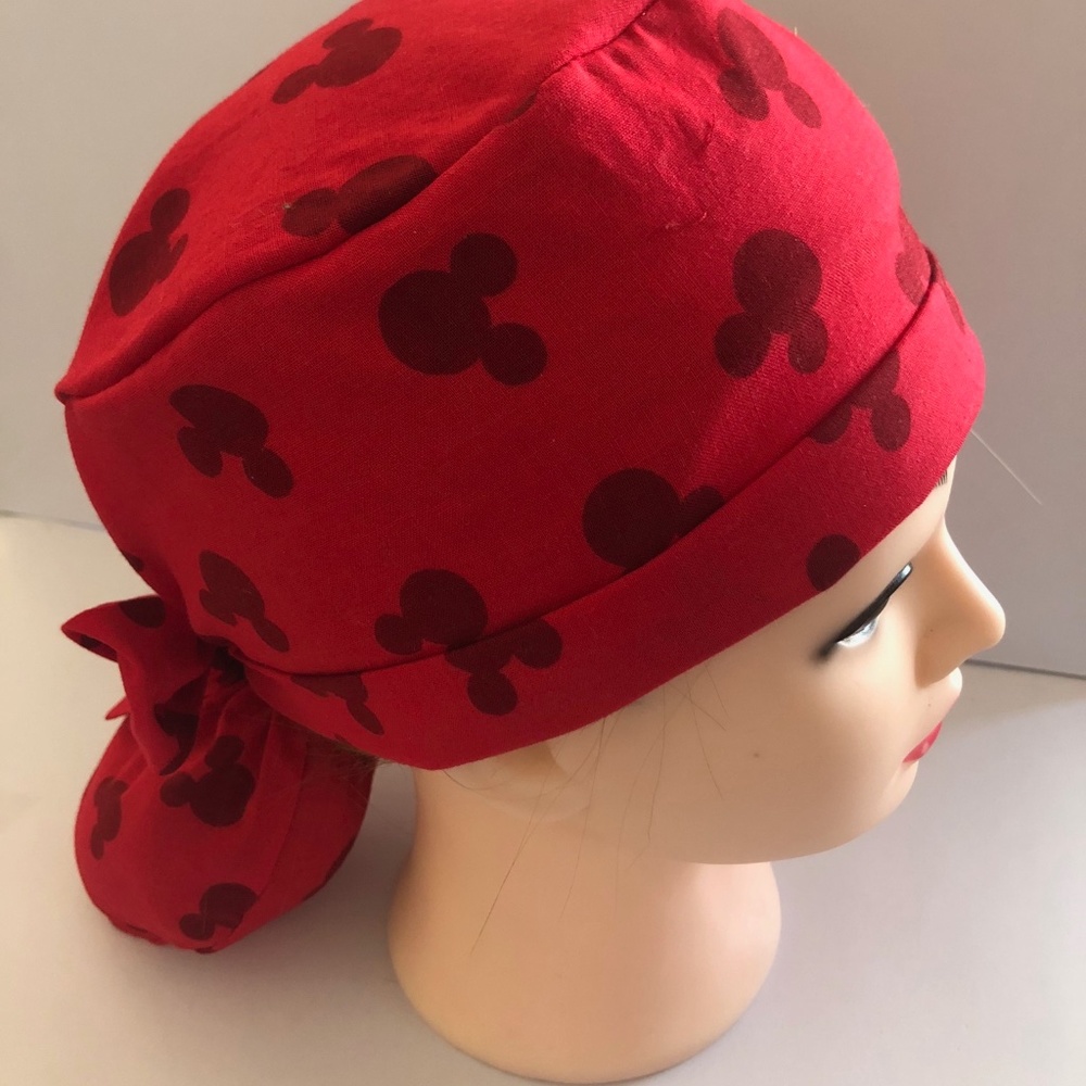 Scrub cap, chef cap, chemo cap,